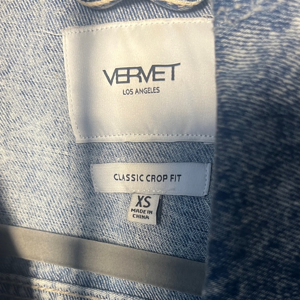 Acid Wash Denim Jacket - Picture 2 of 4